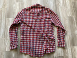 Medium - Vintage 80s Plaid Flannel Button-Up Shirt