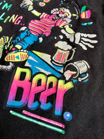 Med/Large - Vintage 90s Funny / Rude / Beer Tank Top T-Shirt