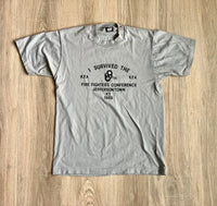 Medium - Vintage 80s I Survived 69th Fire Fighter Confernce T-Shirt