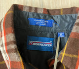 Medium - Vintage 80s Plaid Flannel Button-Up Board Shirt / Jacket