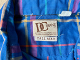 Large/XL - Vintage 80s DeeCee Plaid Western Pearlsnap Shirt
