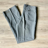 32 Waist - Vintage 70s Wrangler Light Gray Western Suit Pants