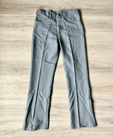 32 Waist - Vintage 70s Wrangler Light Gray Western Suit Pants