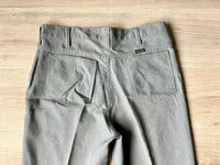 32 Waist - Vintage 70s Wrangler Light Gray Western Suit Pants