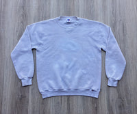 Small - Vintage 80s Russell Athletic Solid White Sweatshirt