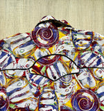Medium - Vintage 90s Mine & Bill's Wild Western Print Button Up Shirt