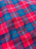 Sm/Med - Vintage 1940s Pendleton Red Plaid Button Up Field Shirt