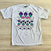 Sm/Med - Vintage 90s Southwestern Print T-Shirt