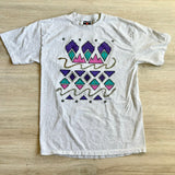 Sm/Med - Vintage 90s Southwestern Print T-Shirt