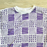 Medium - Vintage 90s Geometric / Abstract Print T-Shirt