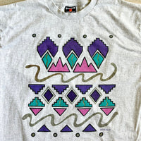 Sm/Med - Vintage 90s Southwestern Print T-Shirt