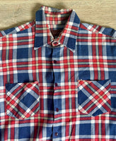 M/L - Vintage 80s Supreme Flannel Button-Up Shirt Bundle
