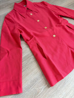 Small - Vintage 70s Pink Polyester Leisure Jacket