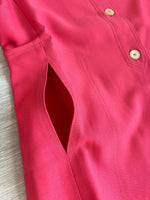 Small - Vintage 70s Pink Polyester Leisure Jacket