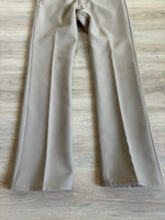 Vintage 70s Levis Beige Polyester Western Dress Jeans (29 waist)