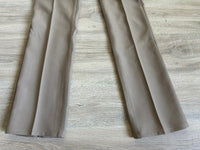 Classic Wrangler Wrancher Khaki Polyester Western Dress Jeans (30x34)
