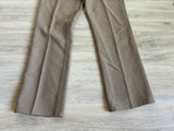Classic Wrangler Wrancher Tan Polyester Western Dress Jeans (32 waist)