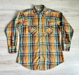Medium - Vintage 70s DeeCee Plaid Western Pearlsnap Shirt