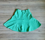 Vintage 60s Seafoam Green Skirt (small)