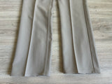 Vintage 70s Levis Beige Polyester Western Dress Jeans (36 waist)