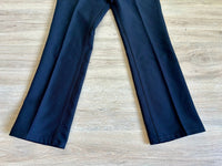 Classic Wrangler Wrancher Navy Polyester Western Dress Jeans (31x32)