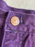Vintage 90s LA Gear Purple Loose Fit Tapered Jeans (28 Waist)