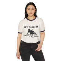 76% Beer / Redneck Ringer T-Shirt