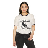 76% Beer / Redneck Ringer T-Shirt