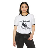 76% Beer / Redneck Ringer T-Shirt