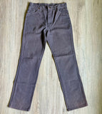 Vintage 90s Wrangler Faded Gray/Purple Western Cowboy Cut Jeans (29 Waist)