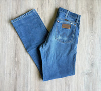 Vintage 90s Wrangler 13MWZ Jeans w/Great Patina (31x33)