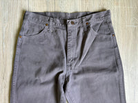 Vintage 90s Wrangler Faded Gray/Purple Western Cowboy Cut Jeans (29 Waist)
