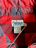 Large - Vintage 90s Repage Red / Blue Buffalo Plaid Vest