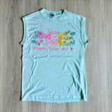 Small - Vintage 80s Shelbyville Triathlon 1986 Sleeveless T-Shirt / Tank