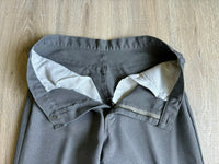 Gray Vintage 80s Levis Gray Tab Polyester Western Dress Jeans / Pants (32-33 waist)