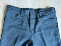 35-36 Waist - Vintage 80s Wrangler Heather Blue 62MU Western Dress Jeans / Pants