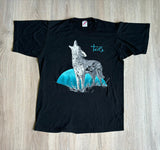 Medium - Vintage 80s Howling Wolf / Taos New Mexico Tourist T-Shirt