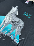 Medium - Vintage 80s Howling Wolf / Taos New Mexico Tourist T-Shirt