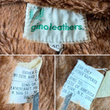 Vintage 70s Suede Western Overcoat / Jacket w/Faux Fur Liner (Sm/Med - 40R)