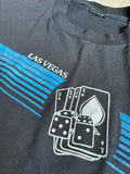 Medium - Vintage 80s Las Vegas Casino Cards Dice T-Shirt