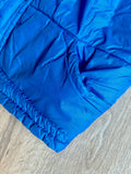 Medium - Vintage 80s Motgomery Ward Blue Puffer Vest - No Collar
