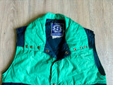 Medium - Vintage 80s/90s Skitique Two Tone Puffer Vest