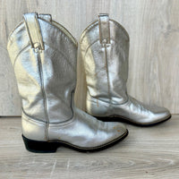 Womens 6 Wrangler Silver Roper Cowboy Boots