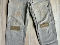 Carhartt Faded Beige Double Knee Dungaree Work Pants (34 Waist)