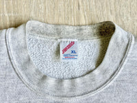 Large - Vintage 80s Jerzees Plain Heather Gray Sweatshirt