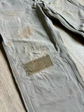 Carhartt Faded Beige Double Knee Dungaree Work Pants (34 Waist)