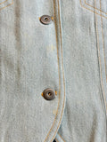 Vintage 70s Western Denim Vest (Unisex M/L)