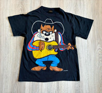 Medium - Vintage 90s Garth Brooks x Taz (front & back) Concert Changes T-Shirt (Circa 1993)