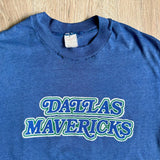 Small - Vintage 80s Dallas Mavericks Basketball T-Shirt