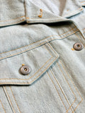 Vintage 70s Western Denim Vest (Unisex M/L)